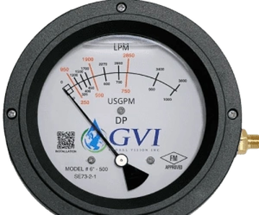 GVI — Global Vision Inc. Glycerine-filled DP gauge