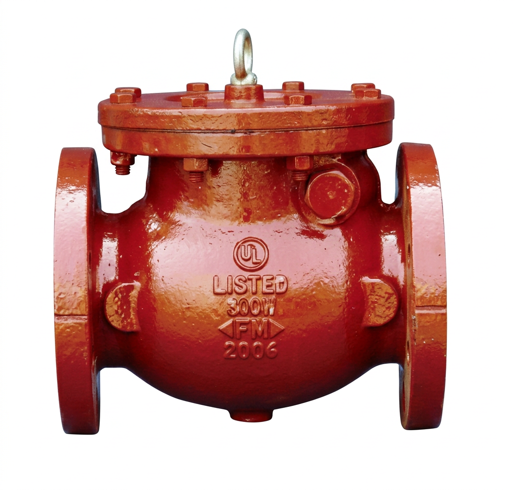 Globe Fire Sprinkler Swing check valves