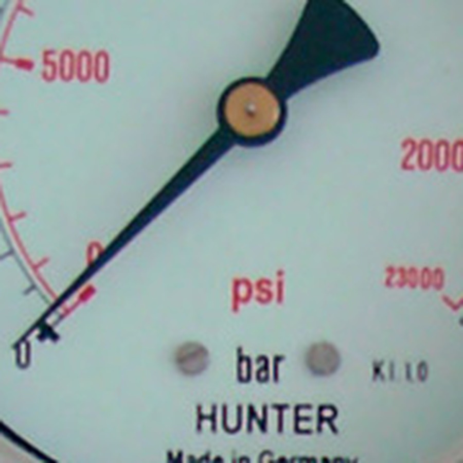 Hunter High pressure gauges