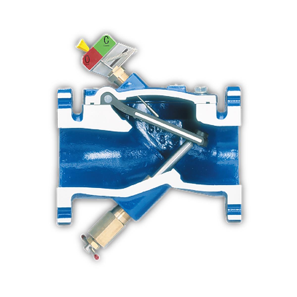 Val-Matic Swing-Flex check valve